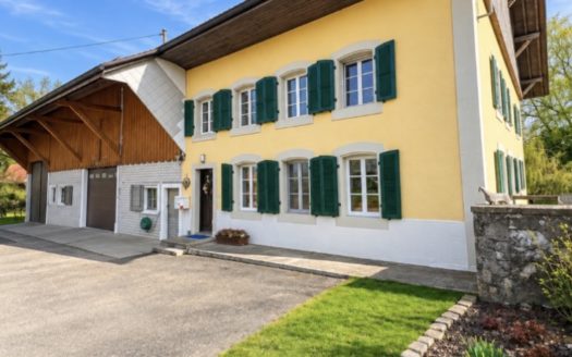 « Magnifique ferme rénovée avec installations équestres à Brenles »